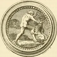 An illustration from Histoire des enseignes de Paris. Revue et publiée par le Bibliophile Jacob [pseud.] avec un appendice par J. Cousin.. (1884)
