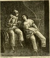 An illustration from Histoire des enseignes de Paris. Revue et publiée par le Bibliophile Jacob [pseud.] avec un appendice par J. Cousin.. (1884)