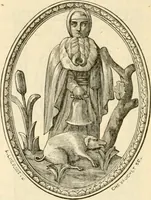 An illustration from Histoire des enseignes de Paris. Revue et publiée par le Bibliophile Jacob [pseud.] avec un appendice par J. Cousin.. (1884)