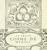 An illustration from Histoire des hommes illvstres de la maison de Medici : avec vn abbrege des comtes de Bolongne et d'Avvergne (1564)