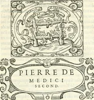 Picture 17 of 30 from Histoire des hommes illvstres de la maison de Medici : avec vn abbrege des comtes de Bolongne et d'Avvergne (1564), leaf 222