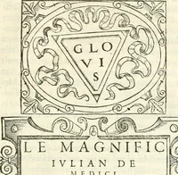 An illustration from Histoire des hommes illvstres de la maison de Medici : avec vn abbrege des comtes de Bolongne et d'Avvergne (1564)