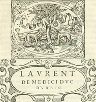 Picture 21 of 30 from Histoire des hommes illvstres de la maison de Medici : avec vn abbrege des comtes de Bolongne et d'Avvergne (1564), leaf 282