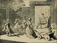 An illustration from Histoire des jouets : ouvrage contenant 250 illustrations dans le texte et 100 gravures hors texte dont 50 planches coloriées à l'aquarelle (1902)