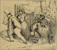 An illustration from Histoire des jouets : ouvrage contenant 250 illustrations dans le texte et 100 gravures hors texte dont 50 planches coloriées à l'aquarelle (1902)