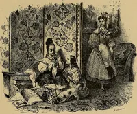 An illustration from Histoire des jouets : ouvrage contenant 250 illustrations dans le texte et 100 gravures hors texte dont 50 planches coloriées à l'aquarelle (1902)