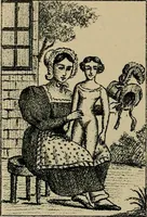 An illustration from Histoire des jouets : ouvrage contenant 250 illustrations dans le texte et 100 gravures hors texte dont 50 planches coloriées à l'aquarelle (1902)