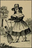 An illustration from Histoire des jouets : ouvrage contenant 250 illustrations dans le texte et 100 gravures hors texte dont 50 planches coloriées à l'aquarelle (1902)
