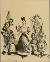 Picture 142 of 338 from Histoire des jouets : ouvrage contenant 250 illustrations dans le texte et 100 gravures hors texte dont 50 planches coloriées à l'aquarelle (1902), leaf 179