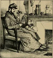 An illustration from Histoire des jouets : ouvrage contenant 250 illustrations dans le texte et 100 gravures hors texte dont 50 planches coloriées à l'aquarelle (1902)