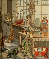 Picture 151 of 338 from Histoire des jouets : ouvrage contenant 250 illustrations dans le texte et 100 gravures hors texte dont 50 planches coloriées à l'aquarelle (1902), leaf 197