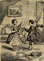 An illustration from Histoire des jouets : ouvrage contenant 250 illustrations dans le texte et 100 gravures hors texte dont 50 planches coloriées à l'aquarelle (1902)