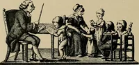 An illustration from Histoire des jouets : ouvrage contenant 250 illustrations dans le texte et 100 gravures hors texte dont 50 planches coloriées à l'aquarelle (1902)