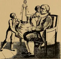 An illustration from Histoire des jouets : ouvrage contenant 250 illustrations dans le texte et 100 gravures hors texte dont 50 planches coloriées à l'aquarelle (1902)