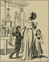 An illustration from Histoire des jouets : ouvrage contenant 250 illustrations dans le texte et 100 gravures hors texte dont 50 planches coloriées à l'aquarelle (1902)