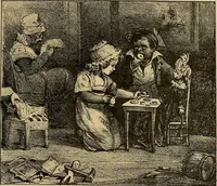 An illustration from Histoire des jouets : ouvrage contenant 250 illustrations dans le texte et 100 gravures hors texte dont 50 planches coloriées à l'aquarelle (1902)
