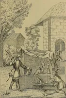 An illustration from Histoire des jouets : ouvrage contenant 250 illustrations dans le texte et 100 gravures hors texte dont 50 planches coloriées à l'aquarelle (1902)