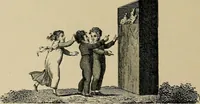An illustration from Histoire des jouets : ouvrage contenant 250 illustrations dans le texte et 100 gravures hors texte dont 50 planches coloriées à l'aquarelle (1902)