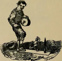 An illustration from Histoire des jouets : ouvrage contenant 250 illustrations dans le texte et 100 gravures hors texte dont 50 planches coloriées à l'aquarelle (1902)
