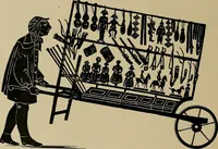 Picture 293 of 338 from Histoire des jouets : ouvrage contenant 250 illustrations dans le texte et 100 gravures hors texte dont 50 planches coloriées à l'aquarelle (1902), leaf 392
