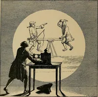 An illustration from Histoire des jouets : ouvrage contenant 250 illustrations dans le texte et 100 gravures hors texte dont 50 planches coloriées à l'aquarelle (1902)