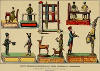 Picture 333 of 338 from Histoire des jouets : ouvrage contenant 250 illustrations dans le texte et 100 gravures hors texte dont 50 planches coloriées à l'aquarelle (1902), leaf 437