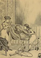 An illustration from Histoire des jouets : ouvrage contenant 250 illustrations dans le texte et 100 gravures hors texte dont 50 planches coloriées à l'aquarelle (1902)