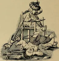 An illustration from Histoire des jouets : ouvrage contenant 250 illustrations dans le texte et 100 gravures hors texte dont 50 planches coloriées à l'aquarelle (1902)