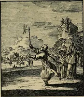 An illustration from Histoire des jouets : ouvrage contenant 250 illustrations dans le texte et 100 gravures hors texte dont 50 planches coloriées à l'aquarelle (1902)