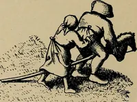 An illustration from Histoire des jouets : ouvrage contenant 250 illustrations dans le texte et 100 gravures hors texte dont 50 planches coloriées à l'aquarelle (1902)