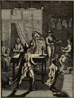An illustration from Histoire des jouets : ouvrage contenant 250 illustrations dans le texte et 100 gravures hors texte dont 50 planches coloriées à l'aquarelle (1902)