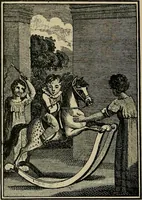 An illustration from Histoire des jouets : ouvrage contenant 250 illustrations dans le texte et 100 gravures hors texte dont 50 planches coloriées à l'aquarelle (1902)