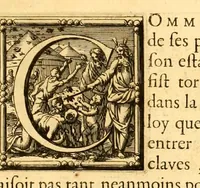 An illustration from Histoire des Juifs : écrite par Flavius Joseph, sous le titre de Antiquitez judaïques, traduite sur l'original grec reveu sur divers manuscrits (1667)