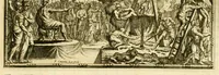 An illustration from Histoire des Juifs : écrite par Flavius Joseph, sous le titre de Antiquitez judaïques, traduite sur l'original grec reveu sur divers manuscrits (1667)