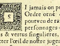 An illustration from Histoire des plus illustres et scavans hommes de leurs siecles : tant de l'Europe que de l'Asie, Afrique & Amerique : avec leurs portraits en tailles-douces, tirez sur les veritables originaux (1670)