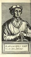 An illustration from Histoire des plus illustres et scavans hommes de leurs siecles : tant de l'Europe que de l'Asie, Afrique & Amerique : avec leurs portraits en tailles-douces, tirez sur les veritables originaux (1670)