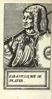 An illustration from Histoire des plus illustres et scavans hommes de leurs siecles : tant de l'Europe que de l'Asie, Afrique & Amerique : avec leurs portraits en tailles-douces, tirez sur les veritables originaux (1670)