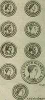 An illustration from Histoire des quatre Gordiens prouvée et illustrée par les médailles (1695)