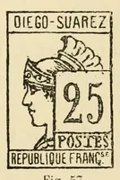 Picture 17 of 18 from Histoire de timbre-poste français (1891), leaf 201