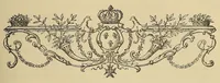 An illustration from Histoire du Château de Versailles: Versailles au XVIII e siècle (1918)
