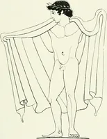 An illustration from Histoire du costume antique d'après des études sur le modèle vivant (1922)