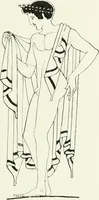 An illustration from Histoire du costume antique d'après des études sur le modèle vivant (1922)