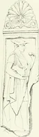 An illustration from Histoire du costume antique d'après des études sur le modèle vivant (1922)