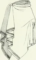 An illustration from Histoire du costume antique d'après des études sur le modèle vivant (1922)