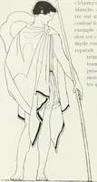 An illustration from Histoire du costume antique d'après des études sur le modèle vivant (1922)