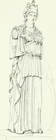 An illustration from Histoire du costume antique d'après des études sur le modèle vivant (1922)