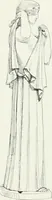 An illustration from Histoire du costume antique d'après des études sur le modèle vivant (1922)
