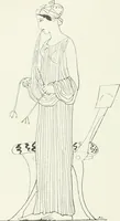 An illustration from Histoire du costume antique d'après des études sur le modèle vivant (1922)