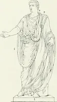 An illustration from Histoire du costume antique d'après des études sur le modèle vivant (1922)