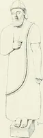 An illustration from Histoire du costume antique d'après des études sur le modèle vivant (1922)